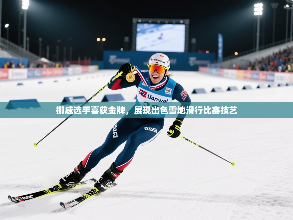 挪威选手喜获金牌，展现出色雪地滑行比赛技艺